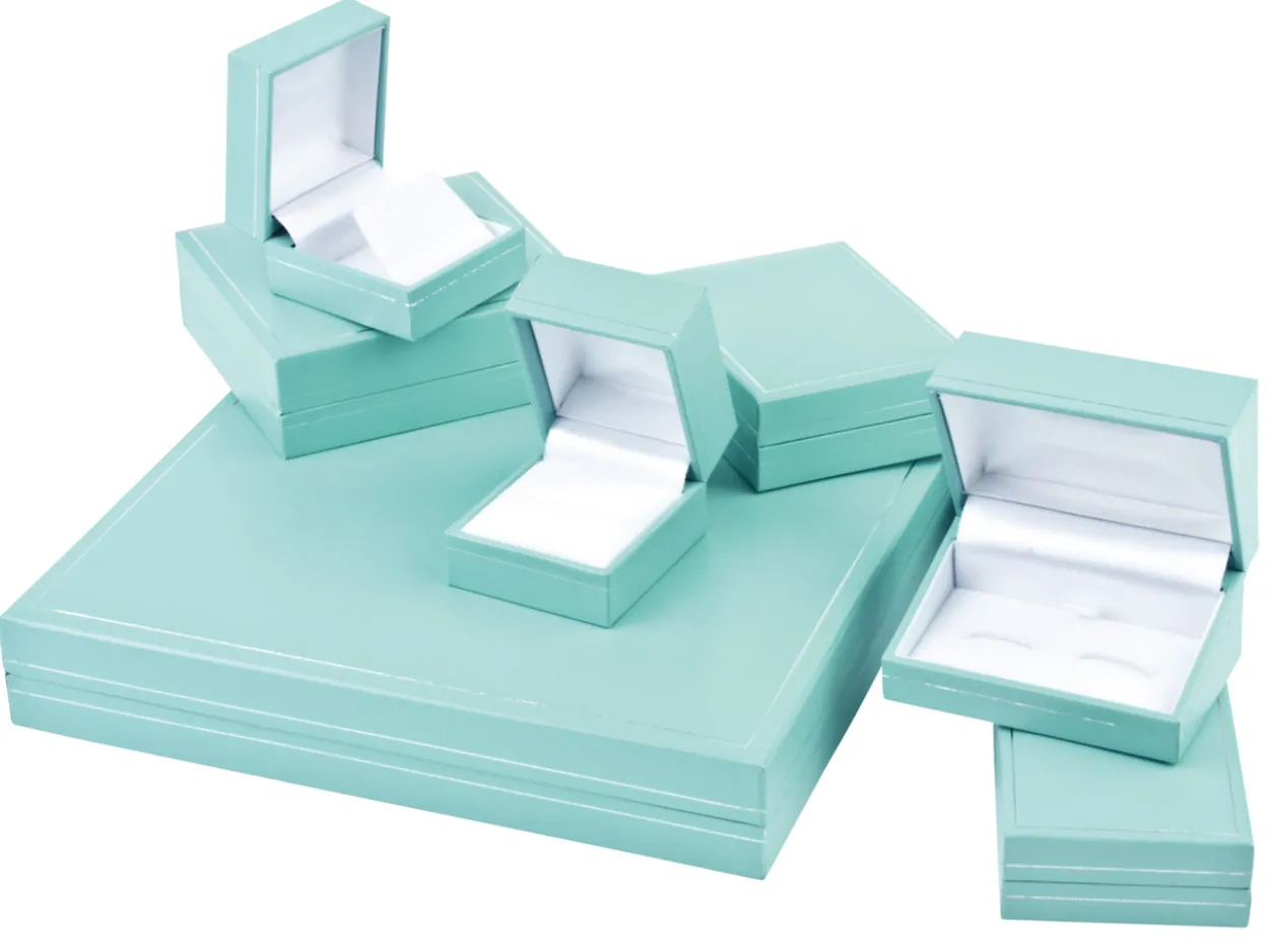 Turquoise Leatherette Bracelet Box