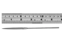 Vallorbe Escapement File, Half Round, Cut 4 - Fine Grade