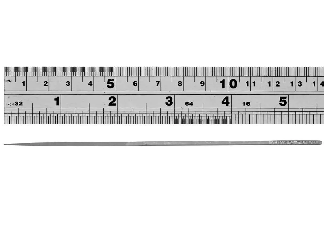 Vallorbe Escapement File, Square, 55mm/2.2", Cut 6 - Fine Grade