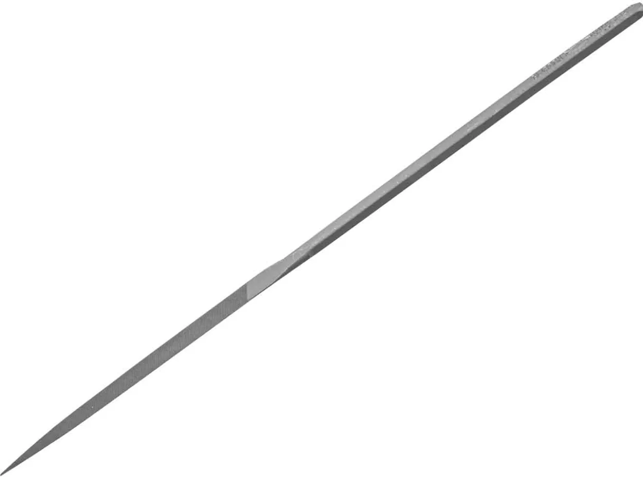 Vallorbe Escapement File, Three Square, Cut 4 - Fine Grade