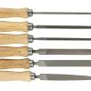 Vallorbe Essential File, Set Of 6, 100mm/4", Cut 2 - Medium Grade