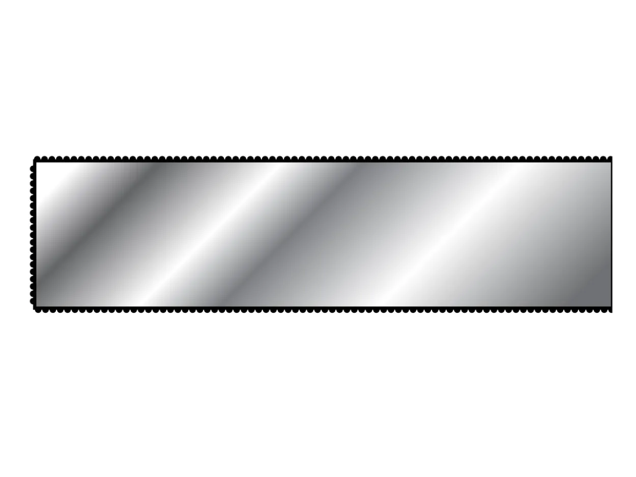 Vallorbe Flat File, 150mm/6", Cut 4 - Fine Grade
