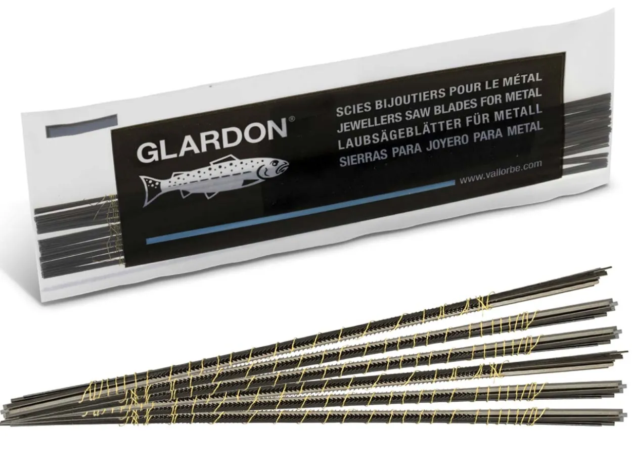 Vallorbe Glardon Saw Blades Grade 3, Bundle Of 12
