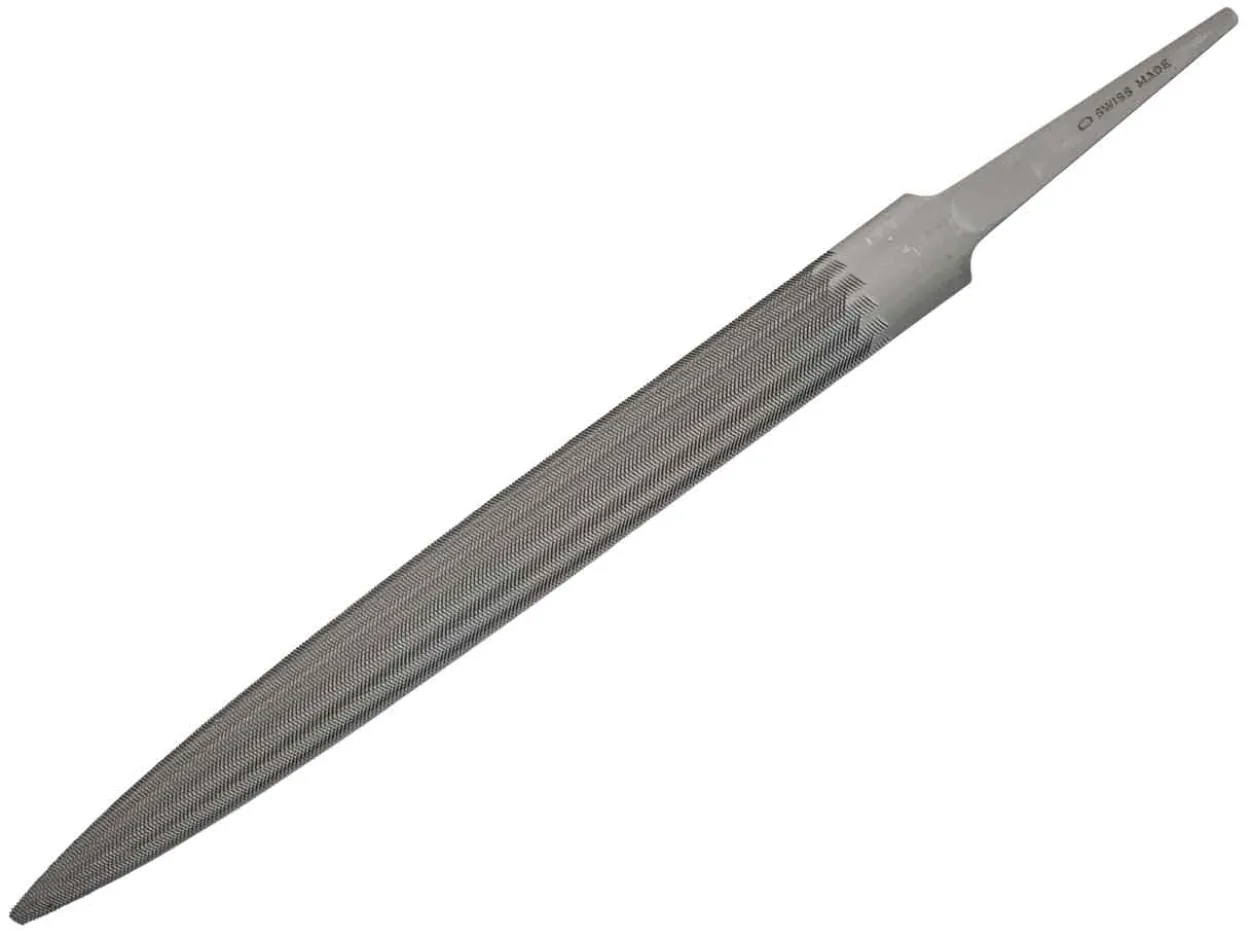 Vallorbe Half Round File, 150mm/6", Cut 0 - Coarse Grade