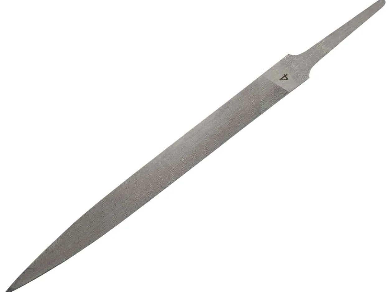Vallorbe Half Round File, 150mm/6", Cut 4 - Fine Grade