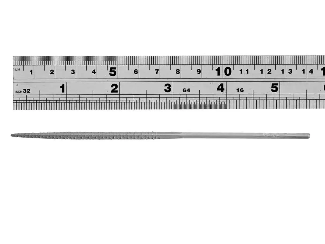 Vallorbe 140mm Wax Files, Cut 4, Set Of 6