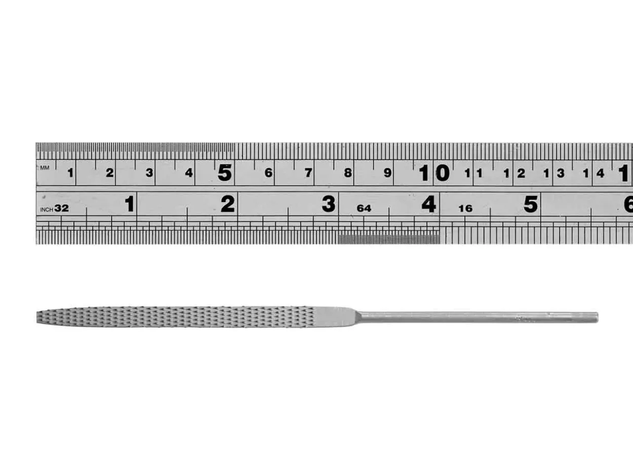 Vallorbe 140mm Wax Files, Cut 4, Set Of 6