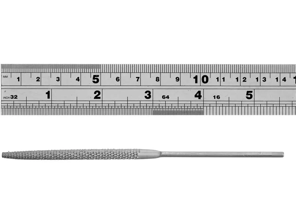 Vallorbe 140mm Wax Files, Cut 4, Set Of 6