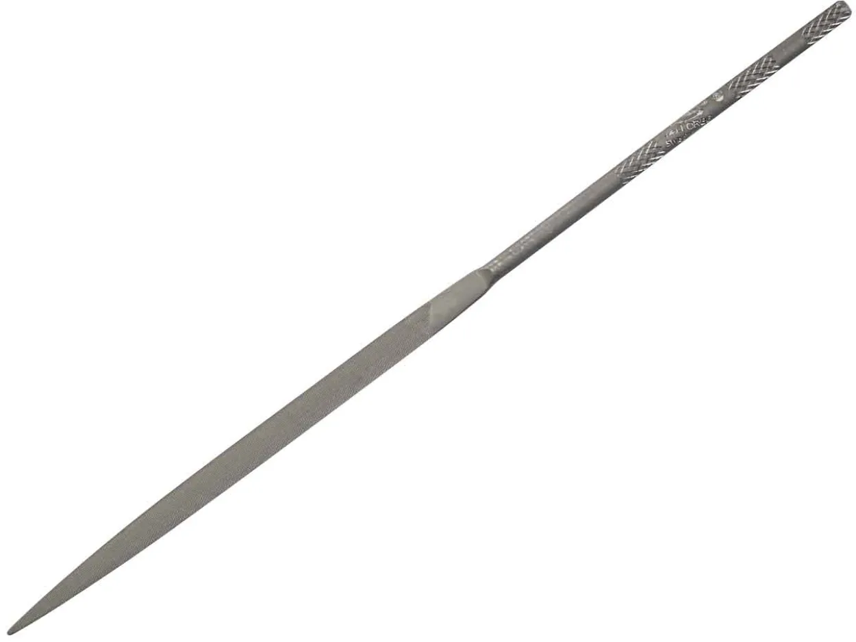 Vallorbe Needle File, Crossing, 160mm/6", Cut 4 - Fine Grade