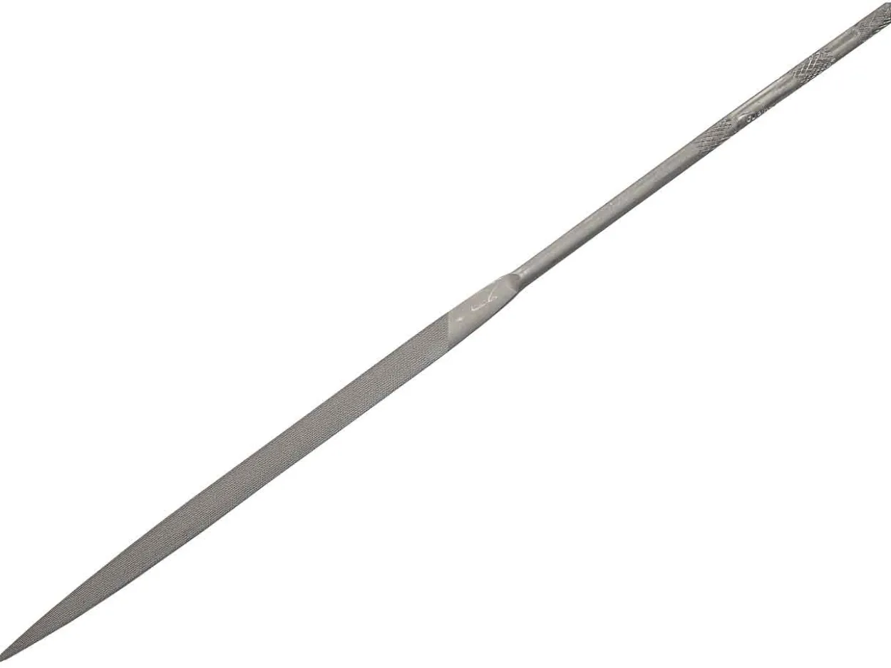 Vallorbe Needle File, Crossing, 200mm/8", Cut 2 - Medium Grade
