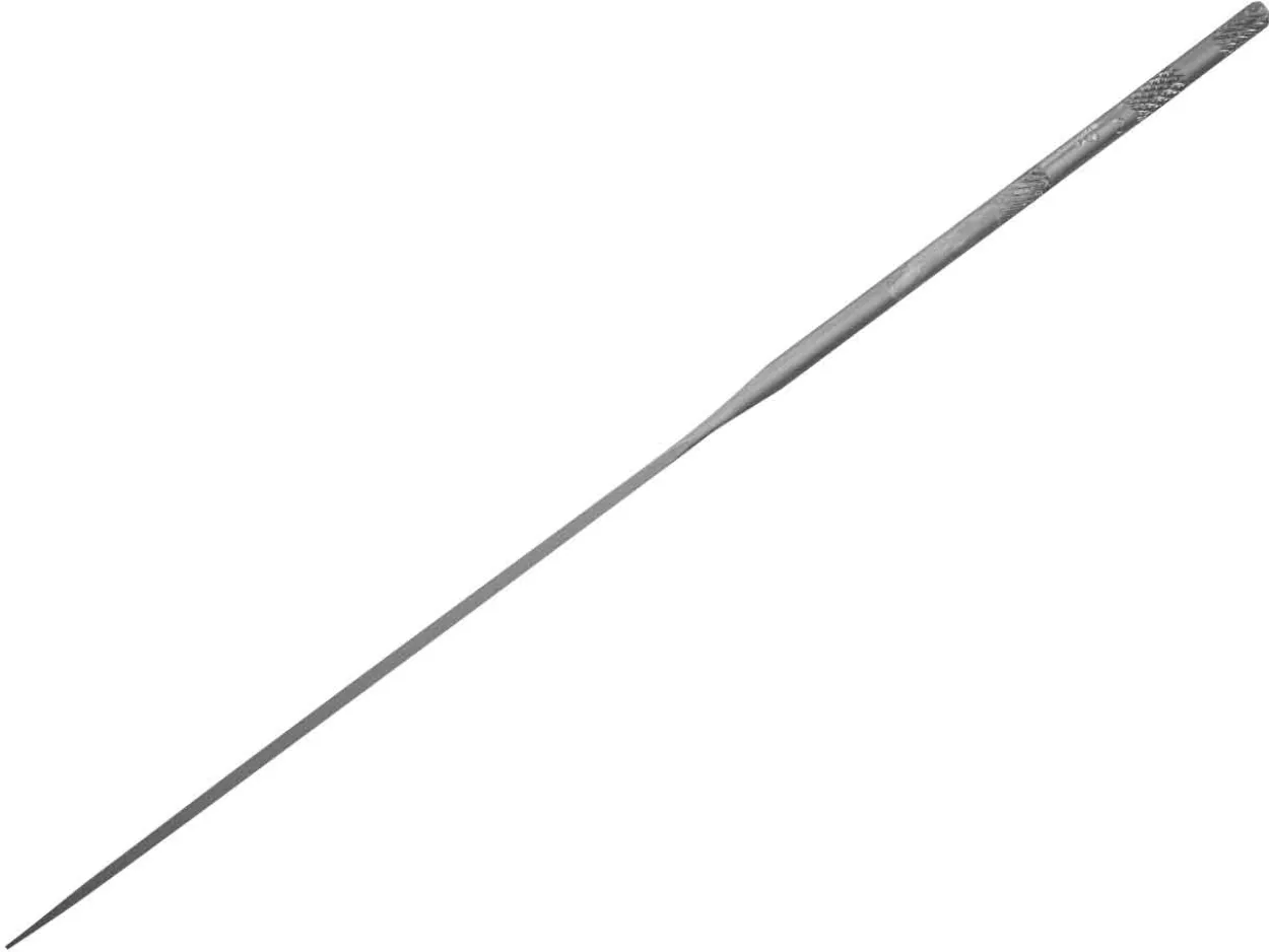 Vallorbe Needle File, Knife Edge, 200mm/8", Cut 2 - Medium Grade