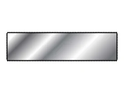 Vallorbe Needle File, Pillar, 200mm/8", Cut 2 - Medium Grade