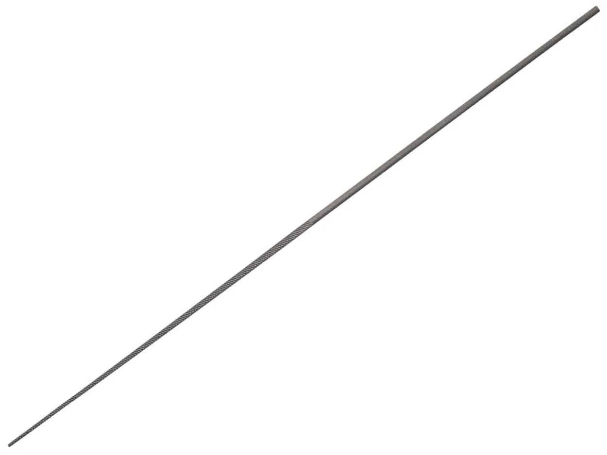 Vallorbe Needle File, Round Extra Slim, 100mm/4", Cut 2 - Medium Grade