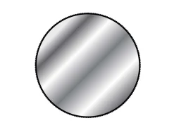 Vallorbe Needle File, Round, 160mm/6", Cut 2 - Medium Grade