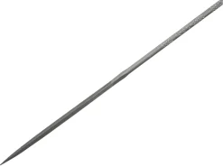 Vallorbe Needle File, Three Square,160mm/6", Cut 2 - Medium Grade