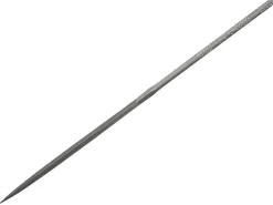 Vallorbe Needle File, Three Square,160mm/6", Cut 4 - Fine Grade