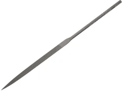 Vallorbe Needle File, Three Square,160mm/6", Cut 4 - Fine Grade
