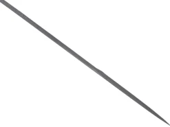 Vallorbe Needle File, Three Square,200mm/8", Cut 2 - Medium Grade