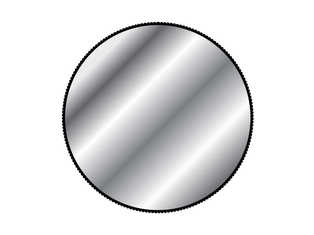 Vallorbe Parallel Round File, 150mm/6", Cut 2 - Medium Grade