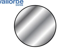Vallorbe Round File, 150mm/6", Cut 2 - Medium Grade