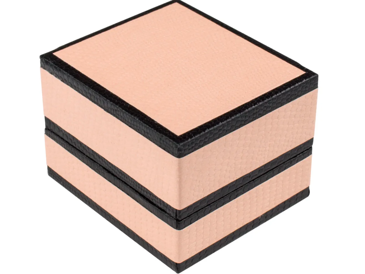 Vintage Pink Ring Box