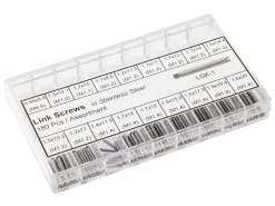 Watch Strap Link Screw Assortment Box 180 Pieces