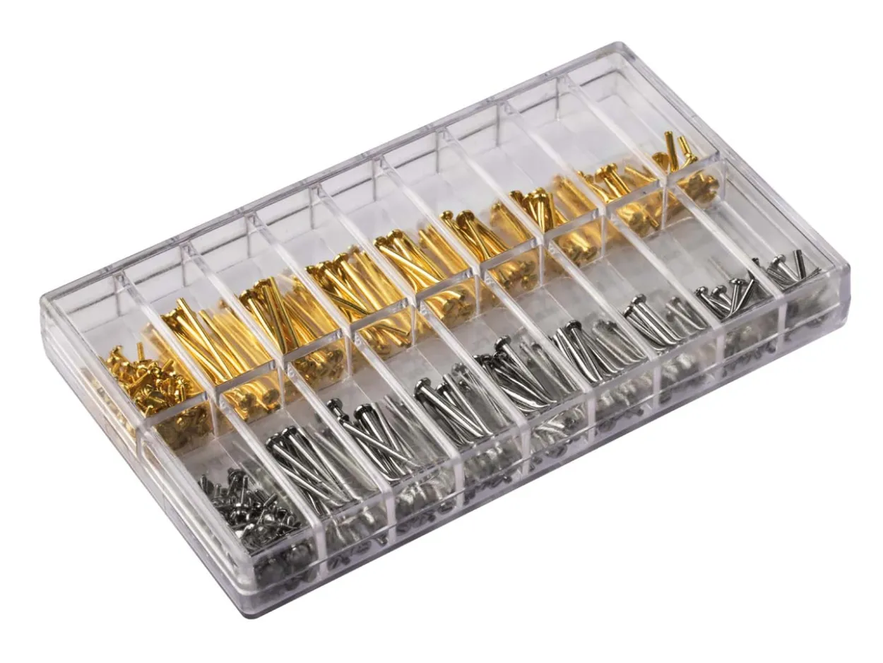 Watch Strap Screw Bars Assortment Box 160 Pieces