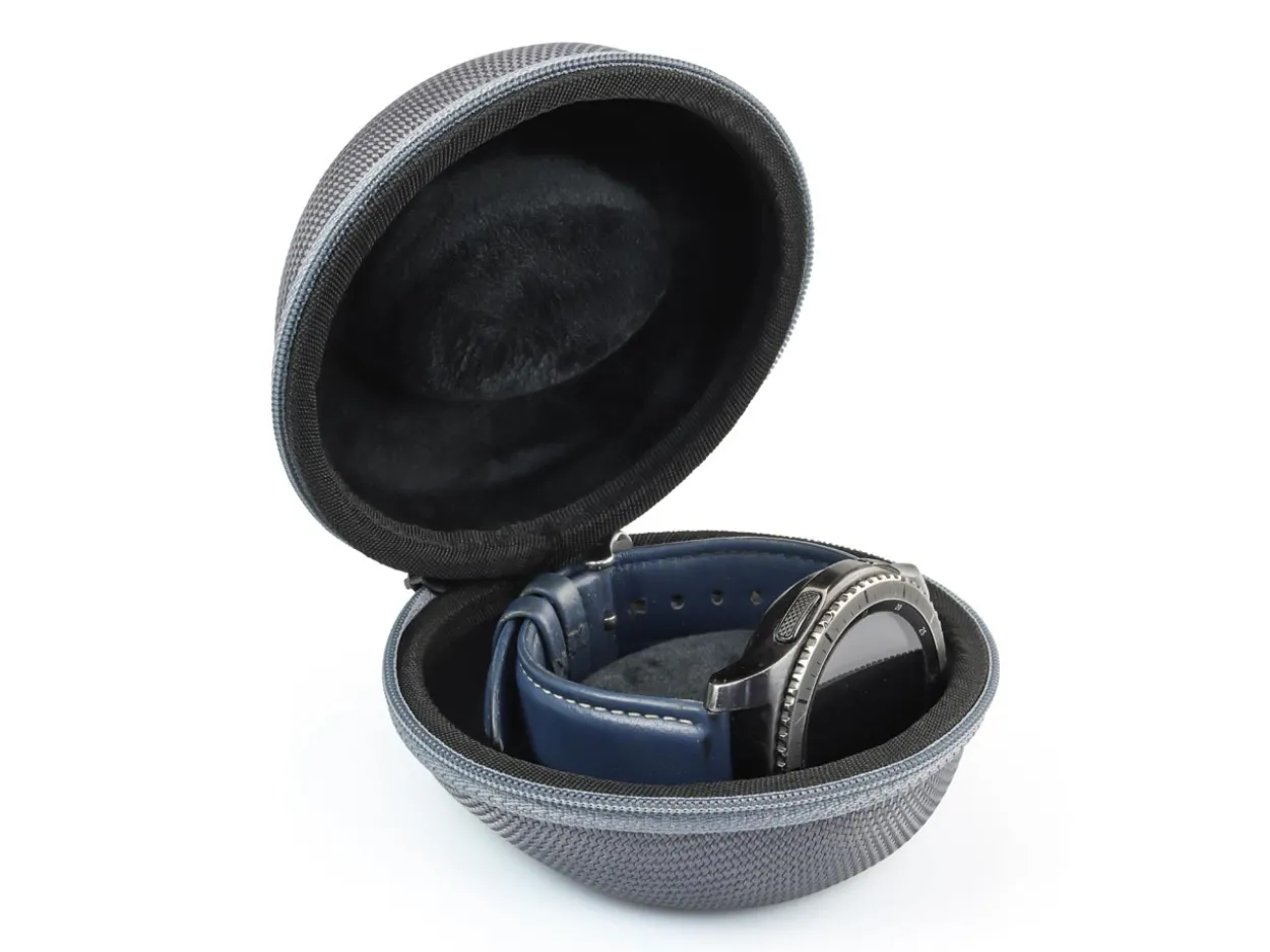 Watch Travel Case, Grey