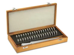 Wedding Ring Gauge Set Comfort Fit 1 - 36 European