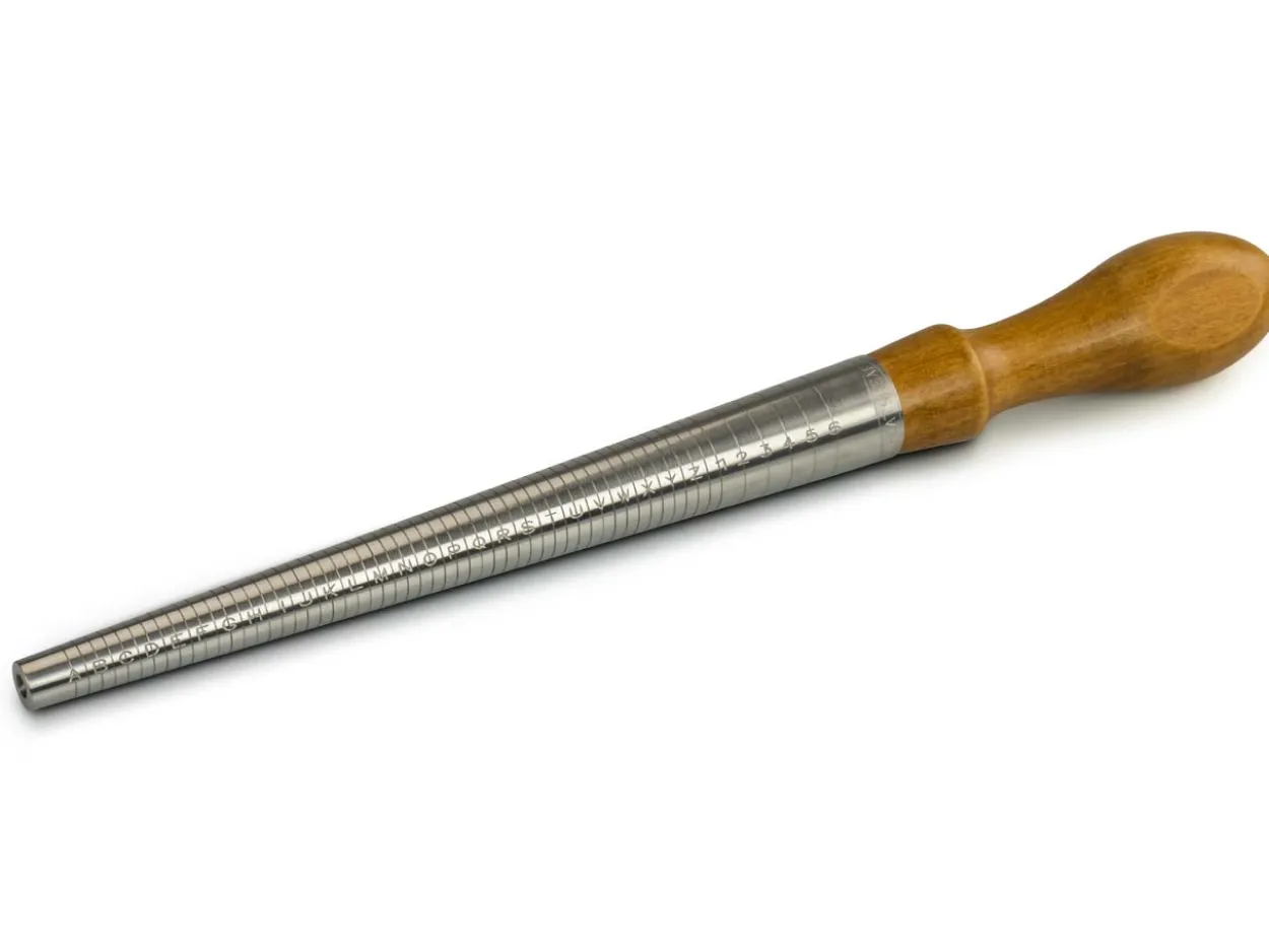 Wheatsheaf Stainless Steel Ring Stick A - Z+6, Includes 1/2 Sizes