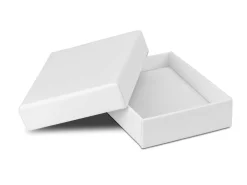 White Card Soft Touch Pendant Box
