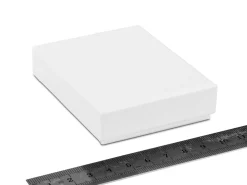 White Card Soft Touch Pendant Box