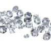 White Cubic Zirconia, Mixed Shapes, Pack of 25 PMC Safe, Sizes And Shapes Will Vary Slightly