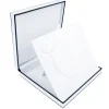 White Monochrome Collarette Box