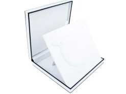 White Monochrome Collarette Box