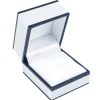 White Monochrome Ring Box