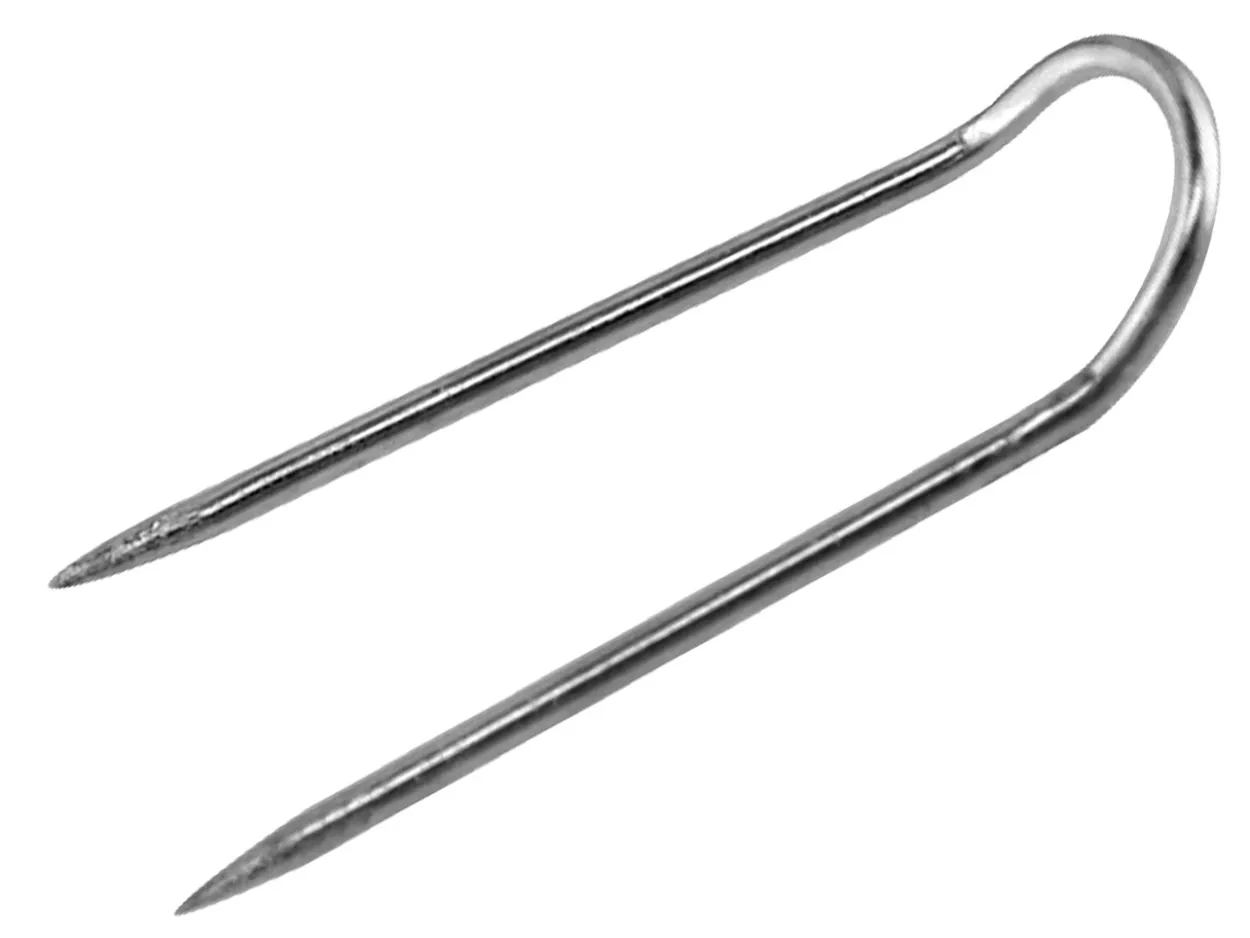 White Pad Pins 25mm Long Pack of 100