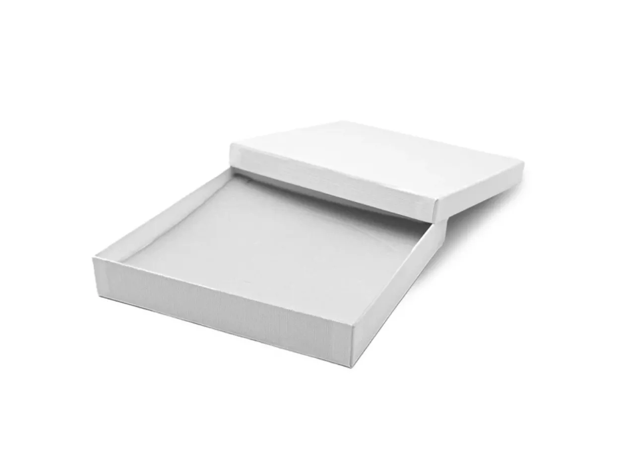 White Value Card Necklace Box
