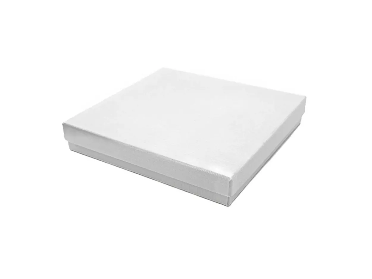 White Value Card Necklace Box