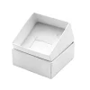 White Value Card Ring Box