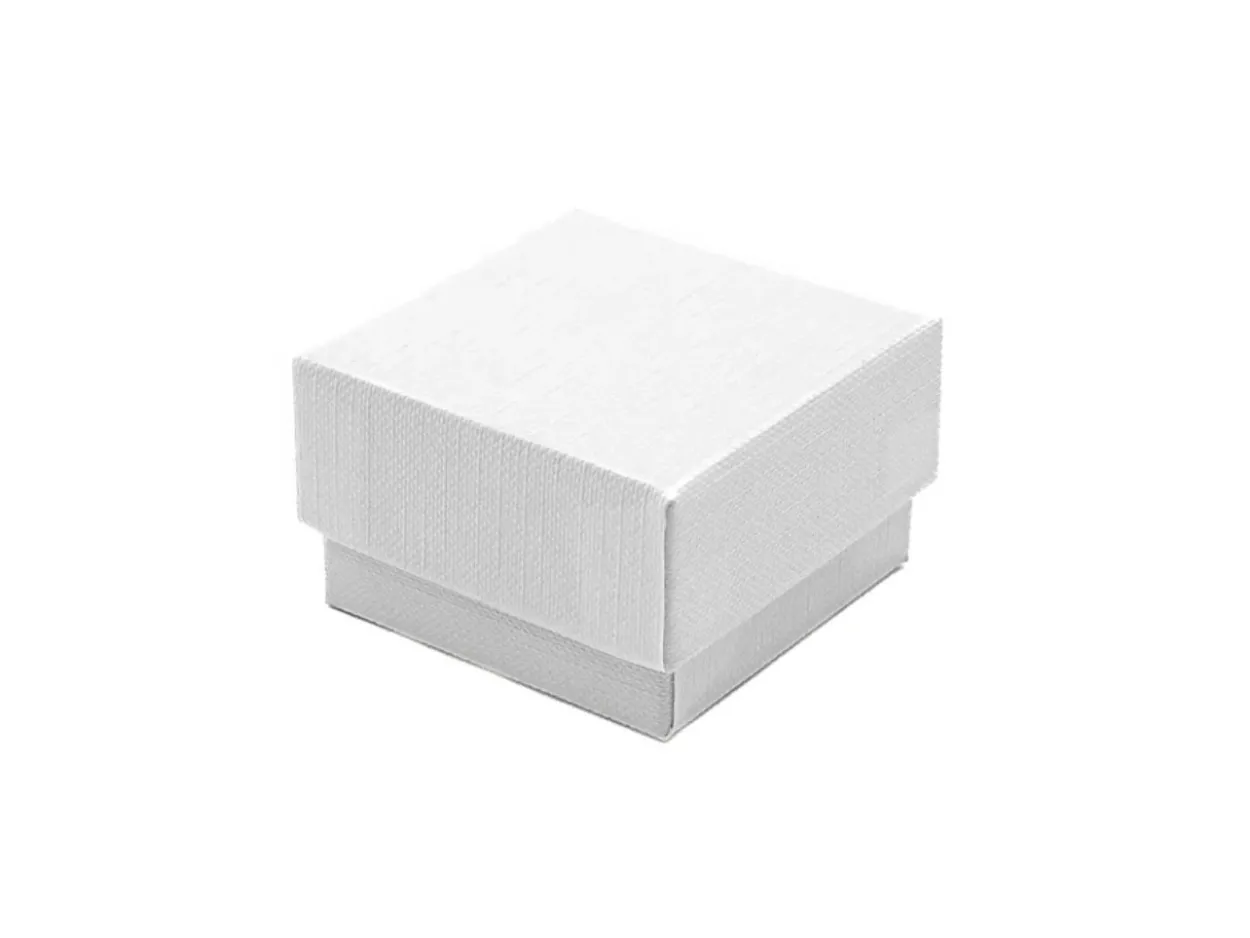 White Value Card Ring Box