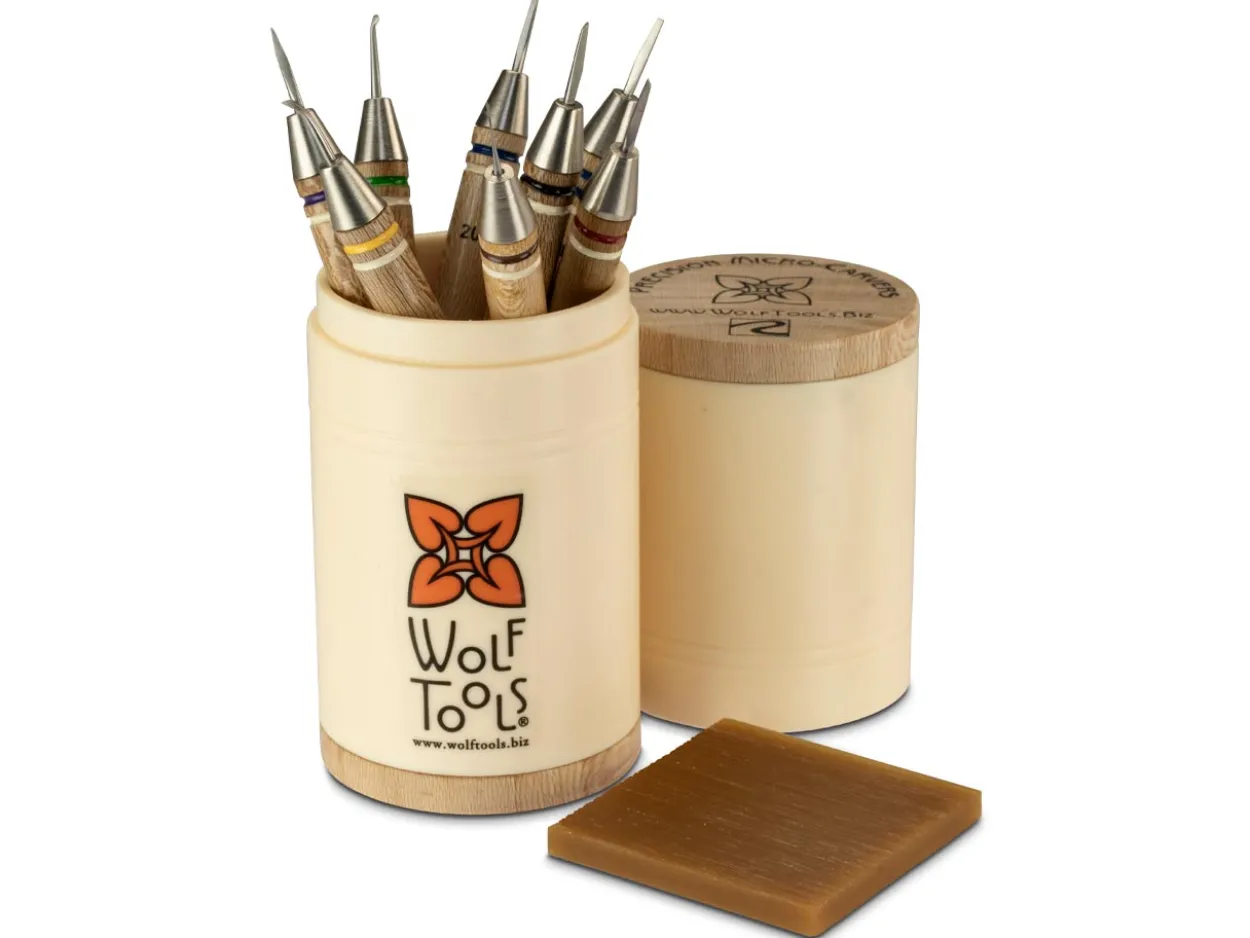 Wolf Tools Precision Micro Wax Carver Set Of 8