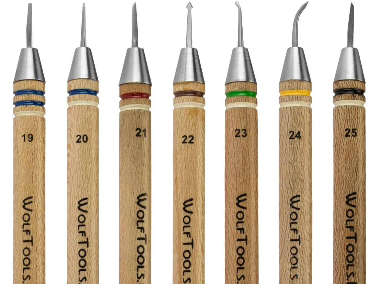 Wolf Tools Precision Micro Wax Carver Set Of 8