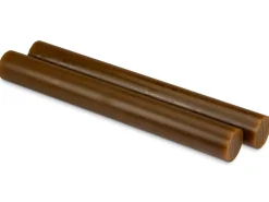 Wolf Wax By Ferris, Solid Round Wax Tube, Gold, 285mm Long, 33m Outside Diameter, Pack of 2