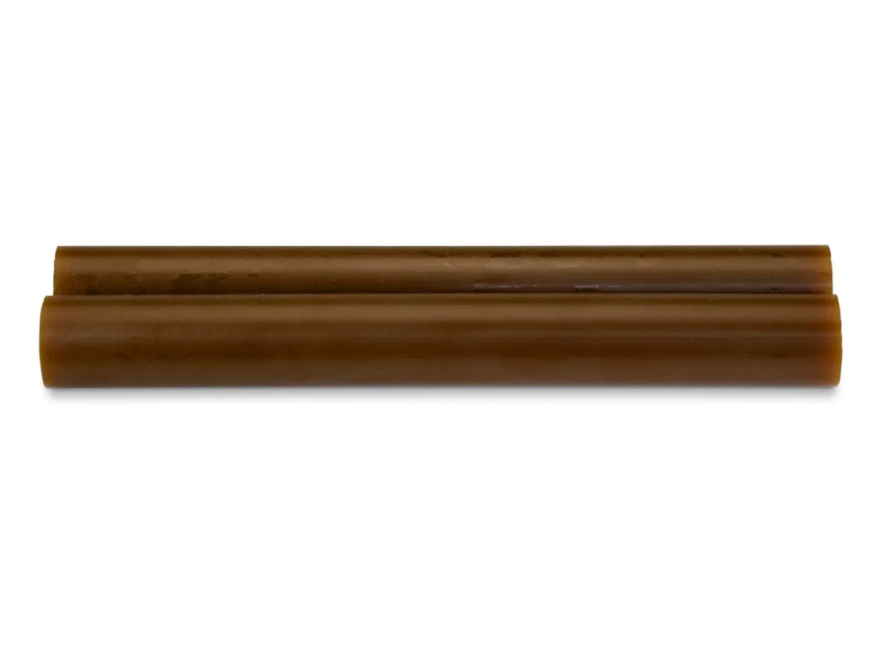 Wolf Wax By Ferris, Solid Round Wax Tube, Gold, 285mm Long, 33m Outside Diameter, Pack of 2