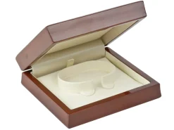 Wooden Bangle Box, Mahogany Colour