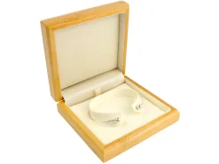 Wooden Bangle Box, Maple Colour