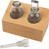 Wooden Block For Acid Bottle