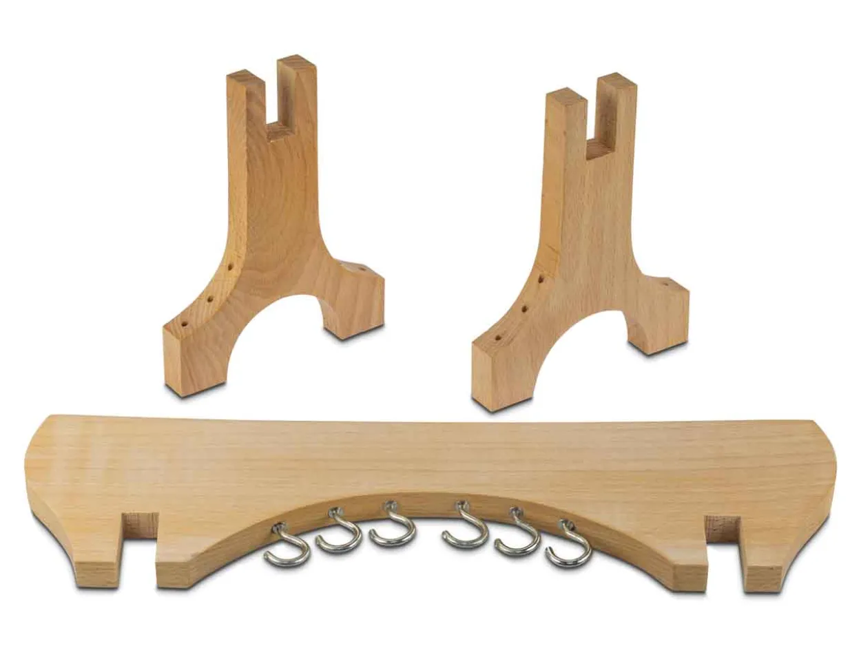Wooden Collapsible Pliers Stand