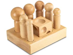 Wooden Dapping Block And 7 Shaping Punches